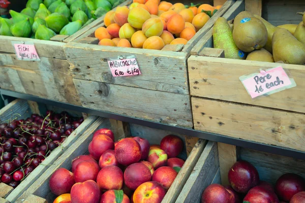 Italian multicolored summer fruits