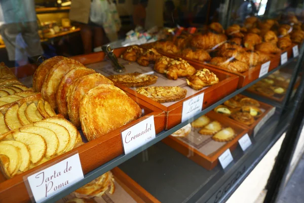 Biscuits and cakes, pastry shop in Barcelona