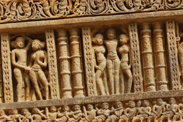 Beautiful indian bas-relief