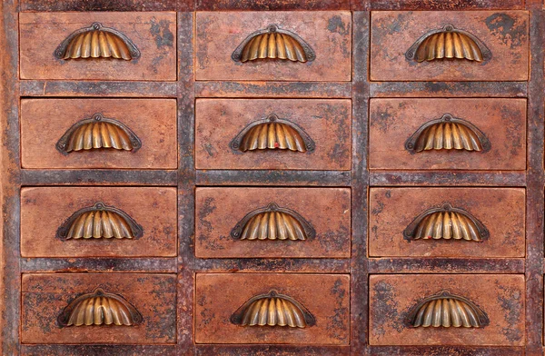 Old chinese medicine cabinet