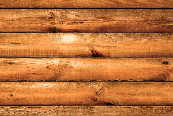 Log house beech wood with hammered a nails texture