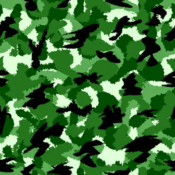 Forest green war camouflage seamless pattern. Can be used for wallpaper, pattern fills, web page background, surface textures