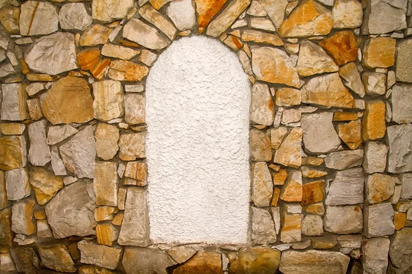 Window in the stone wall
