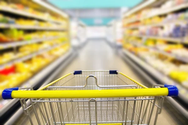 Cart at the Grocery Store