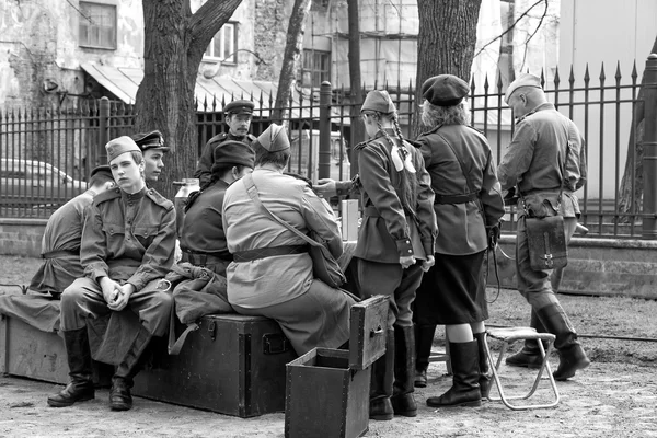 May 9 - Victory Day. St. Petersburg, Russia in 2014.