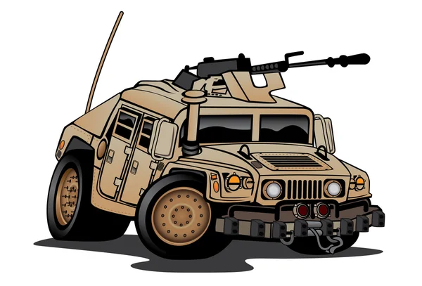 Military Truck Illustration