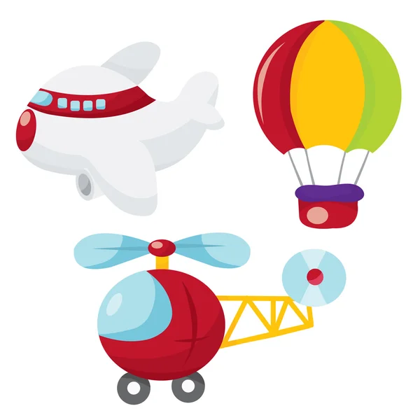 Cartoon Air Transportation