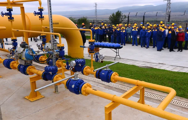 Gas storage and pipeline in Ihtiman, Bulgaria ot Oct. 13, 2015