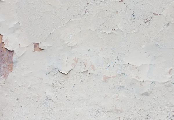 White damaged wall