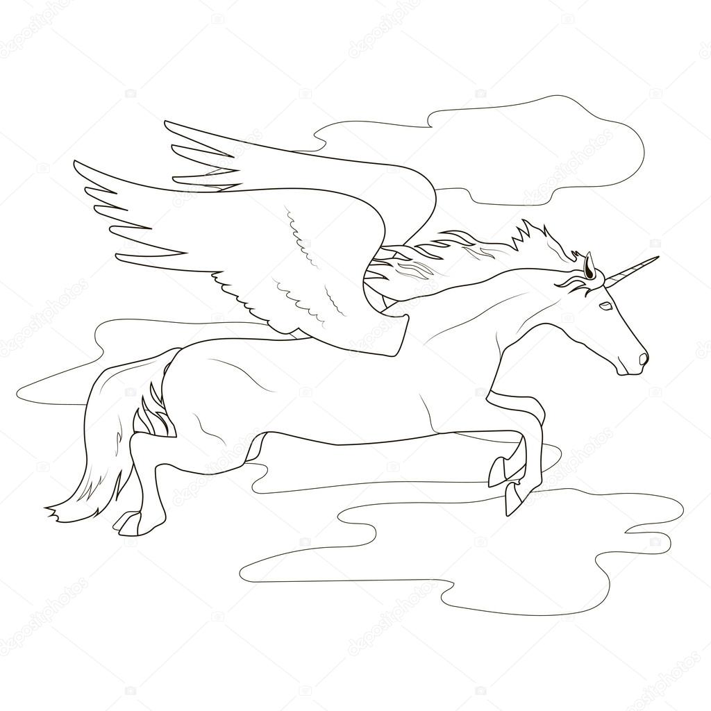 pegasus unicorn coloring pages pegasus unicorn coloring pages