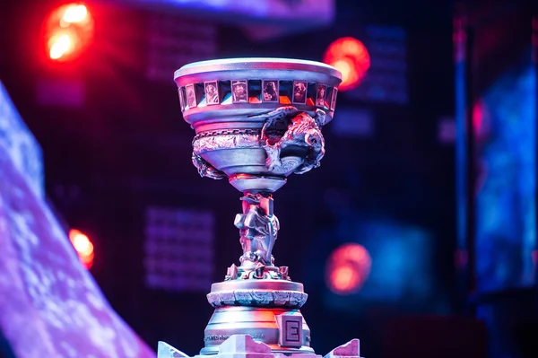 EPICENTER MOSCOW Dota 2 cybersport event may 13. Main trophy of the tournament.