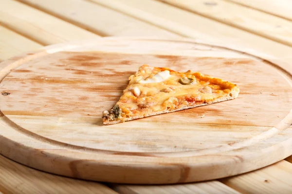 Slice of pizza margarita