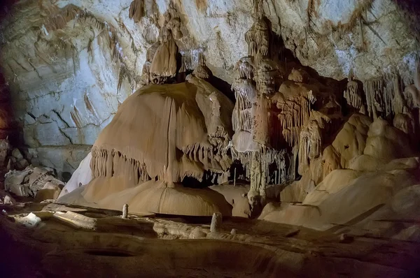 Inside the cave in Crimea