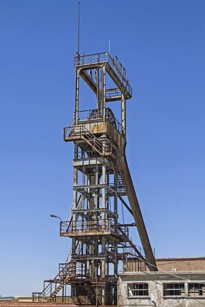 Old shaft tower in Labin