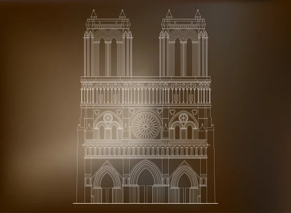 Cathedral Notre-Dame de Paris in France - 3