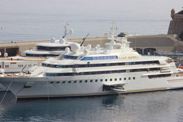 Luxury Yacht in the Port of Monaco