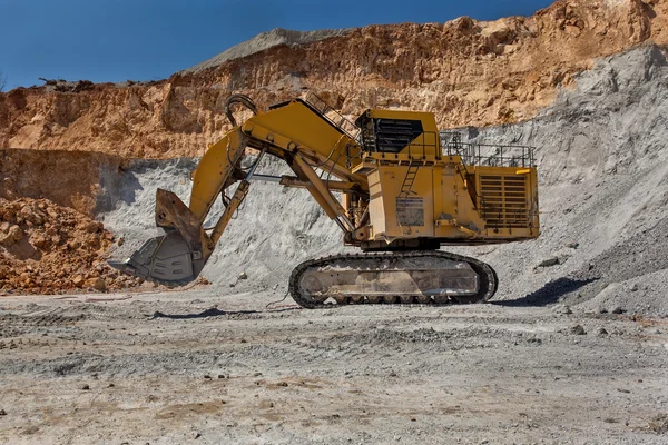 Large excavator at Open pit