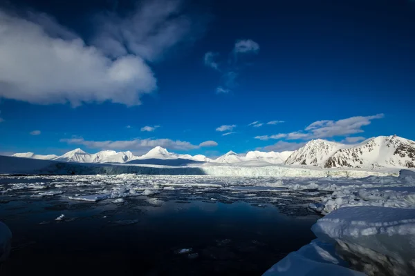 Arctic winter in south Spitsbergen