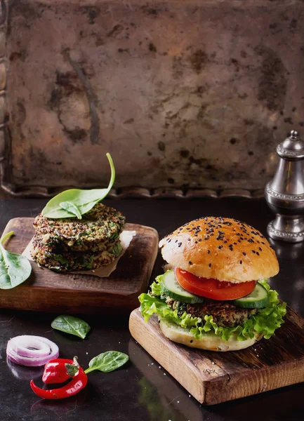 Quinoa Vegetarian Burgers