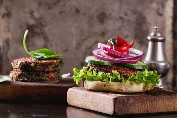 Quinoa Vegetarian Burgers