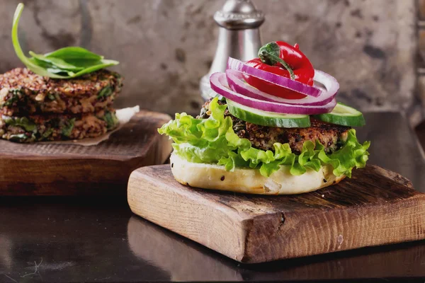 Quinoa Vegetarian Burgers