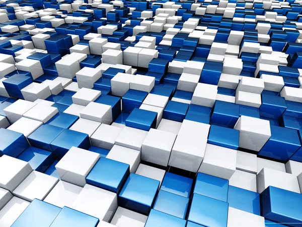 Abstract cubes background