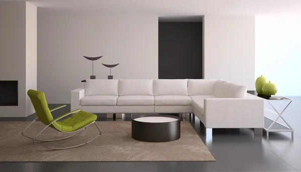 Living-room in modern house