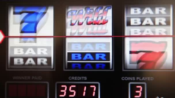 Slot machine stock footage