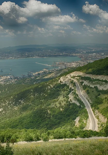 Novorossiysk, view from the observation deck \