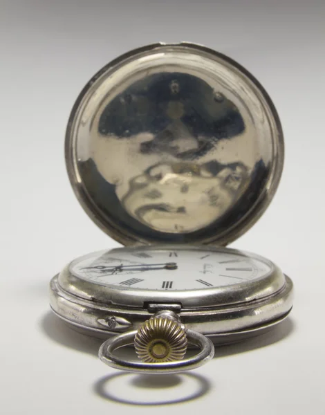 Antique watches made of silver metal