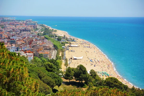 Panoramic views of the Spanish city by the sea