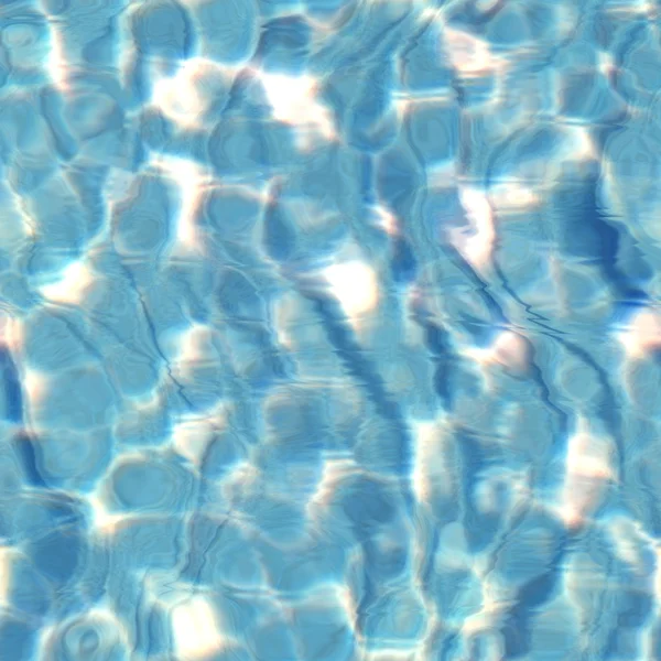 Seamless blue and bright water surface in swimming pool.