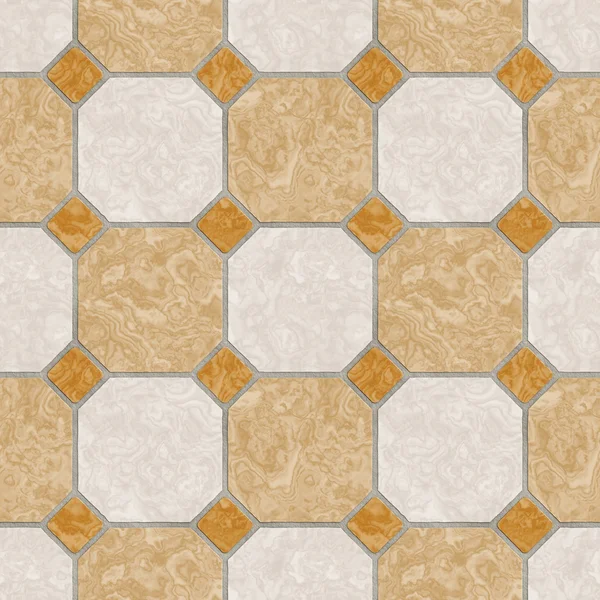 Classic tile. Seamless mosaic texture. Mosaic of white and beige