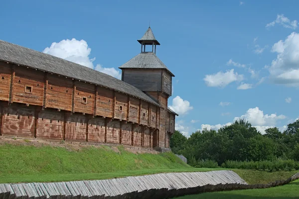 Reconstruction of the fortifications Ukrainian Cossacks (Baturin