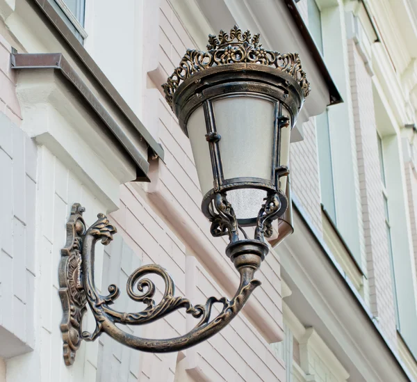 Outdoor old lamp on the wall