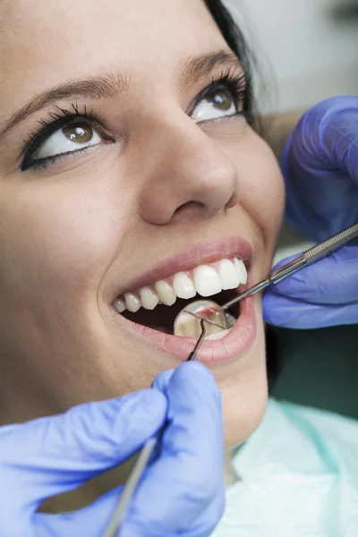 Dental Examination at Dentist Office