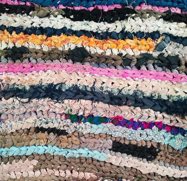 Colorful knitted pattern