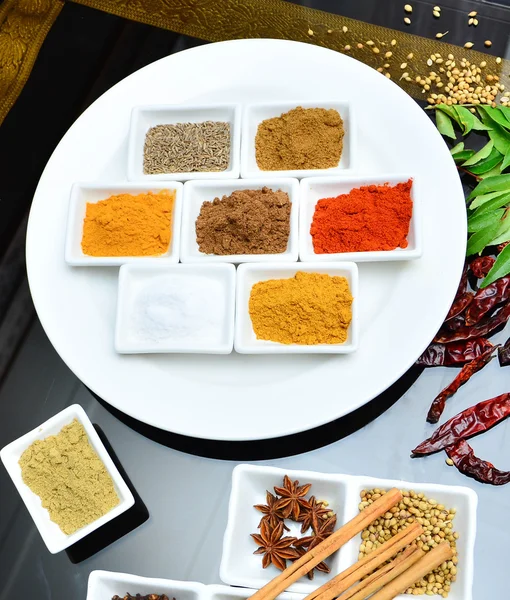 Indian and cooking spices