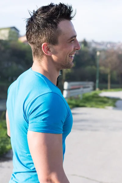 Young Man Doing Outdoor Activity