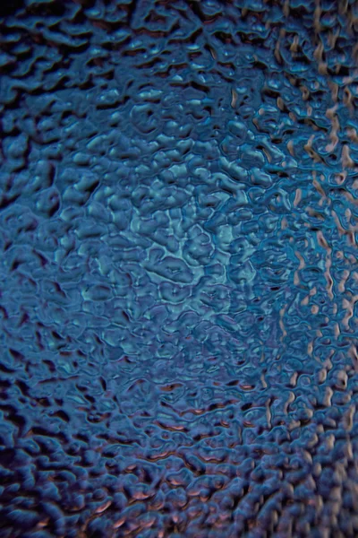 Macro of abstract glass texture