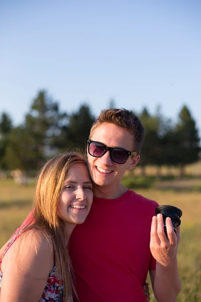 Beautiful couple in love. photos in gentle tones