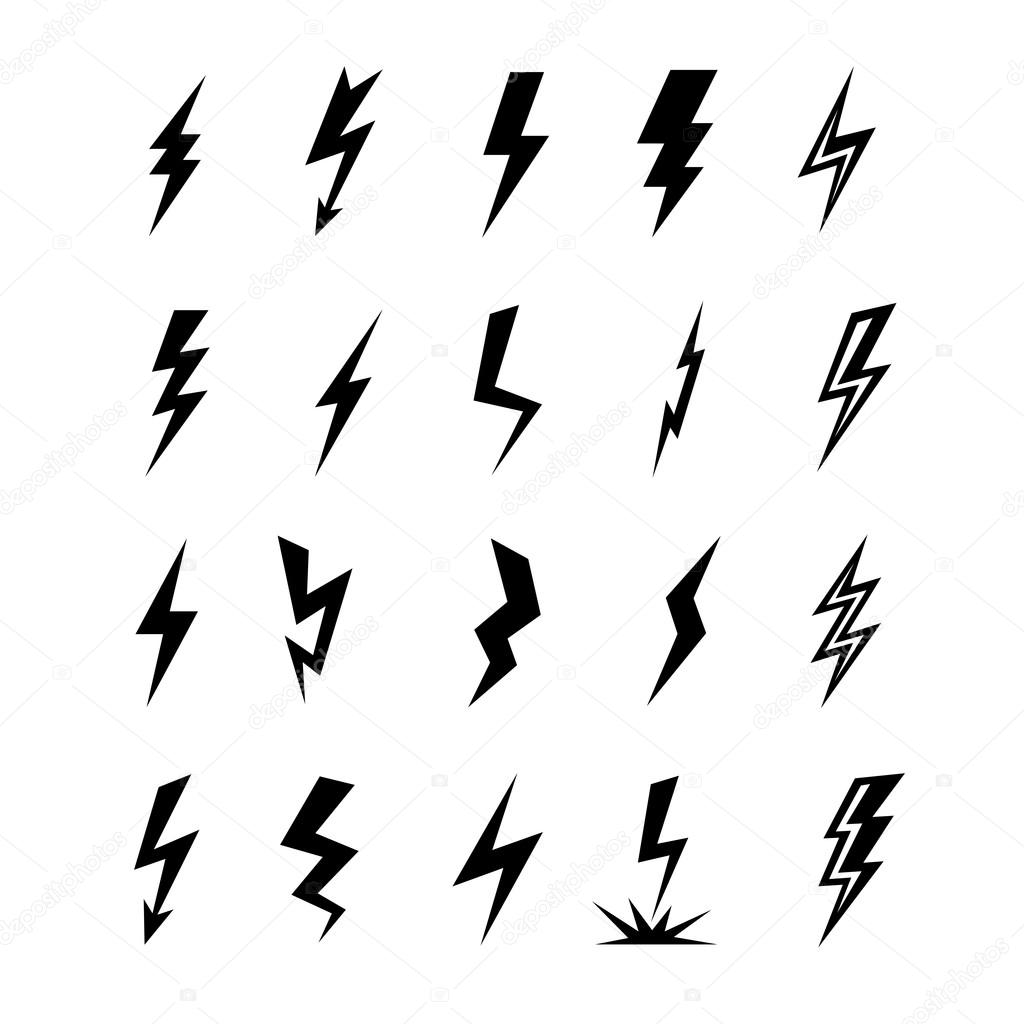 SetBlitzSymbol — Stockvektor 85072516