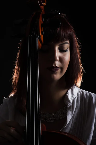 Portrait of a cello musician