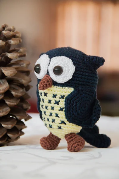 Crochet lovly blue owl