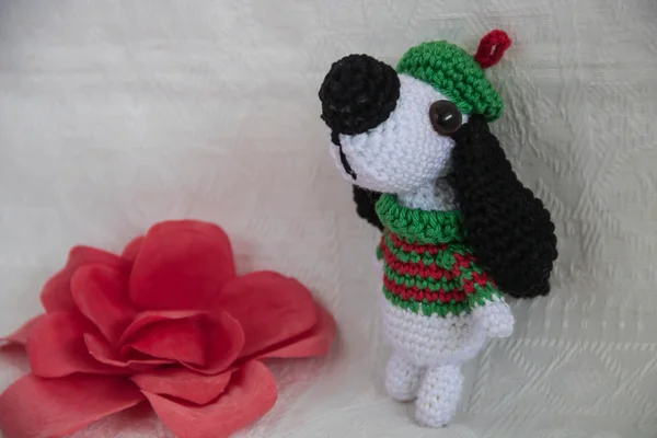 Crochet lovly dog