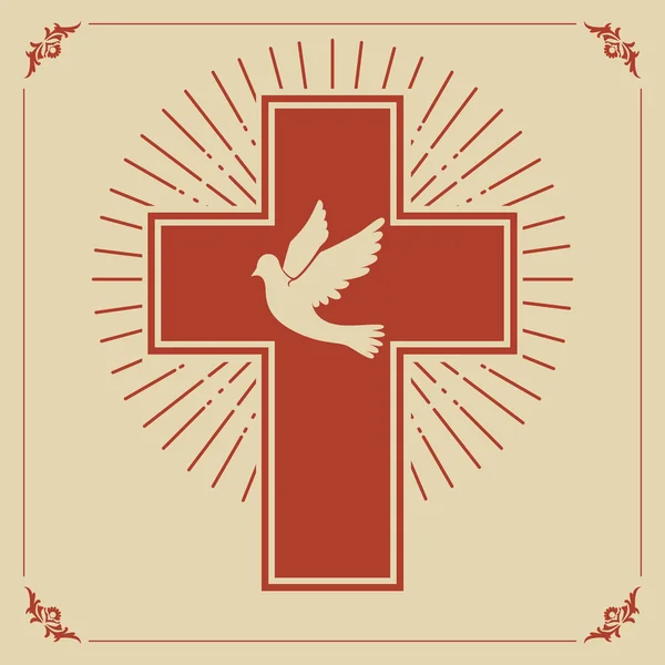 Dove and cross