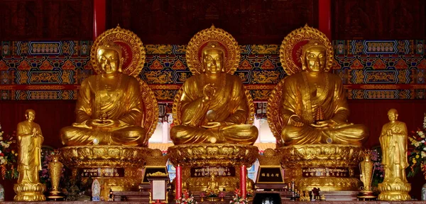 Beautiful chinese temple named Dragon Temple Kammalawat in Nontaburi, Thailand