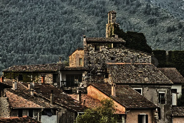 Village of the hinterland of Nice France  Village de  l arriere pays nicois France