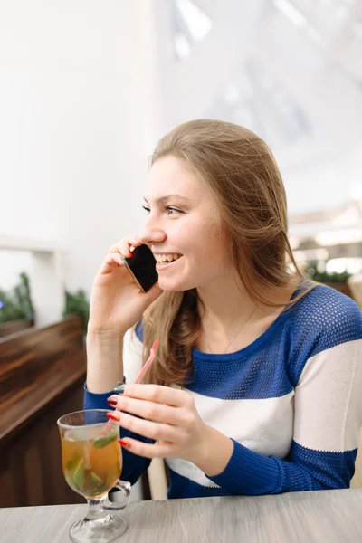 woman using phone