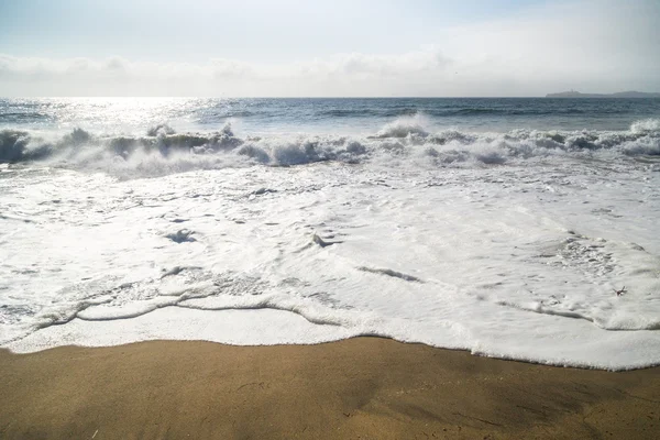 Huge Ocean Waves in Half Moon Bay, California